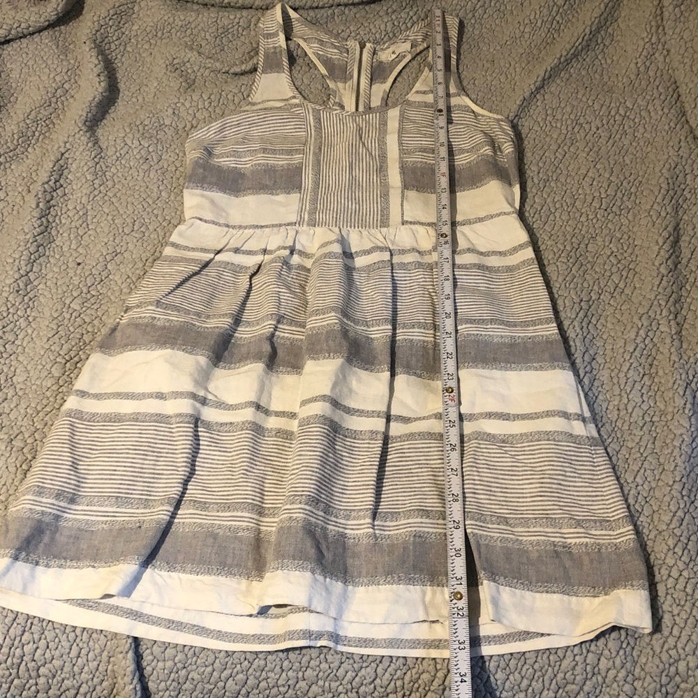 Lou & Grey Striped Dress - Gray and White - Picture 13 of 13